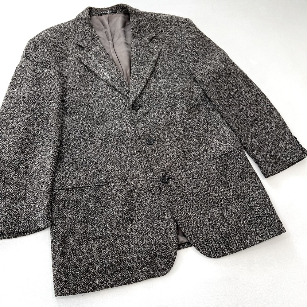 HUGO BOSS • Wool Einstein blazer produced by Torello Viera